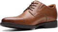 Clarks Mens Whiddon Cap leather Oxford - Allday Comfort