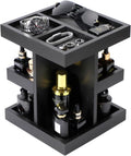 Cologne Organizer for Men - 3 Tier Rotating Wood Perfume Stand