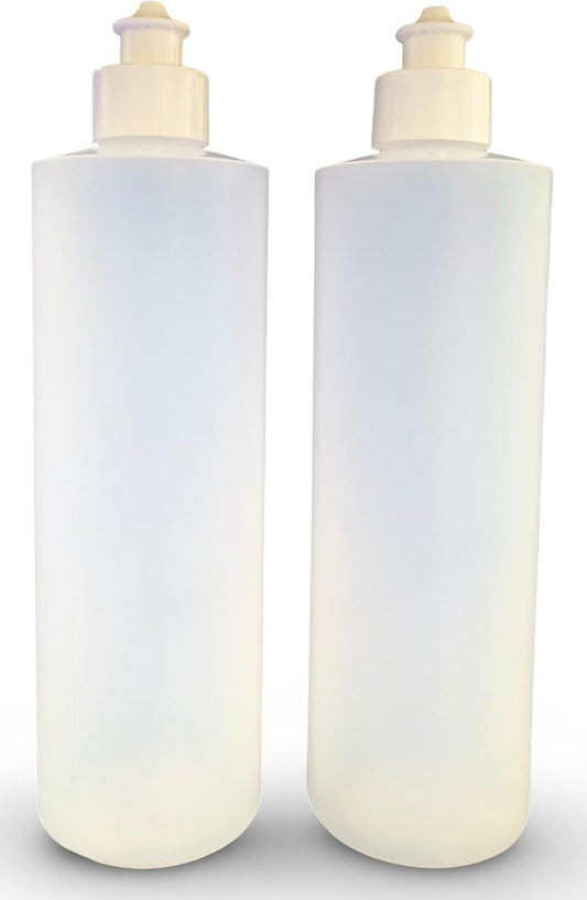 Earth's Essentials 16oz Squeeze Bottles Duo - Easy Dispensing!