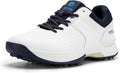 FitVille Extra Wide Men's Golf Shoes Waterproof - Comfort for 18