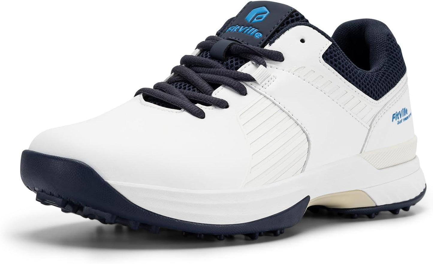 FitVille Extra Wide Men's Golf Shoes for Comfort and Support