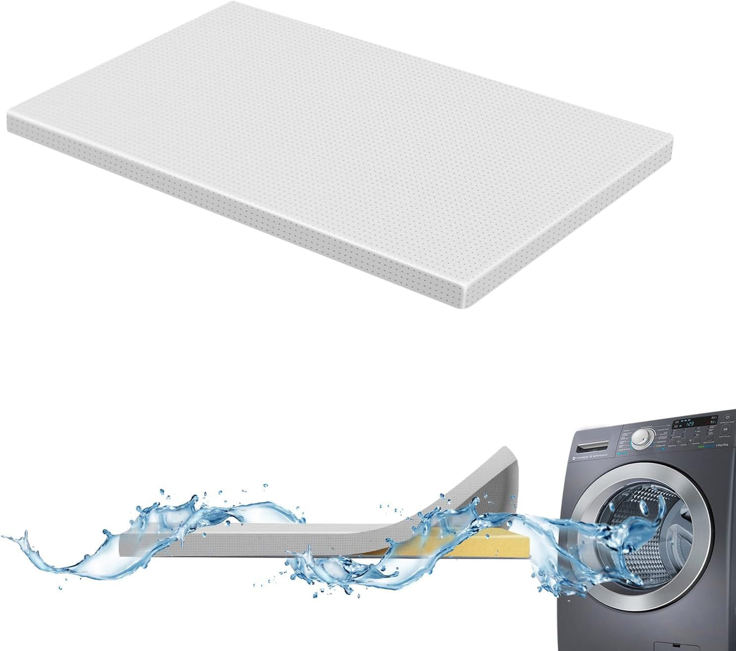 Gwydre Machine Washable Pack and Play Mattress for Babies
