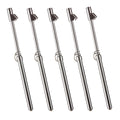 CZC AUTO Tire Pressure Gauge 10-150PSI (5 Pack) - Straight Dual Head