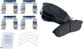 TRQ Front Brake Pads Ceramic Compatible with Nissan and Infiniti