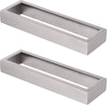 KOKOSIRI Towel Ring Brushed Nickel 9-in Ring Holder - Modern Rustproof