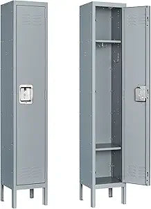 Yizosh Metal Lockers for Employees with Lock - Secure Storage