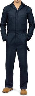 NY Threads Mens Twill Coverall Relaxed Fit - Durable Workwear