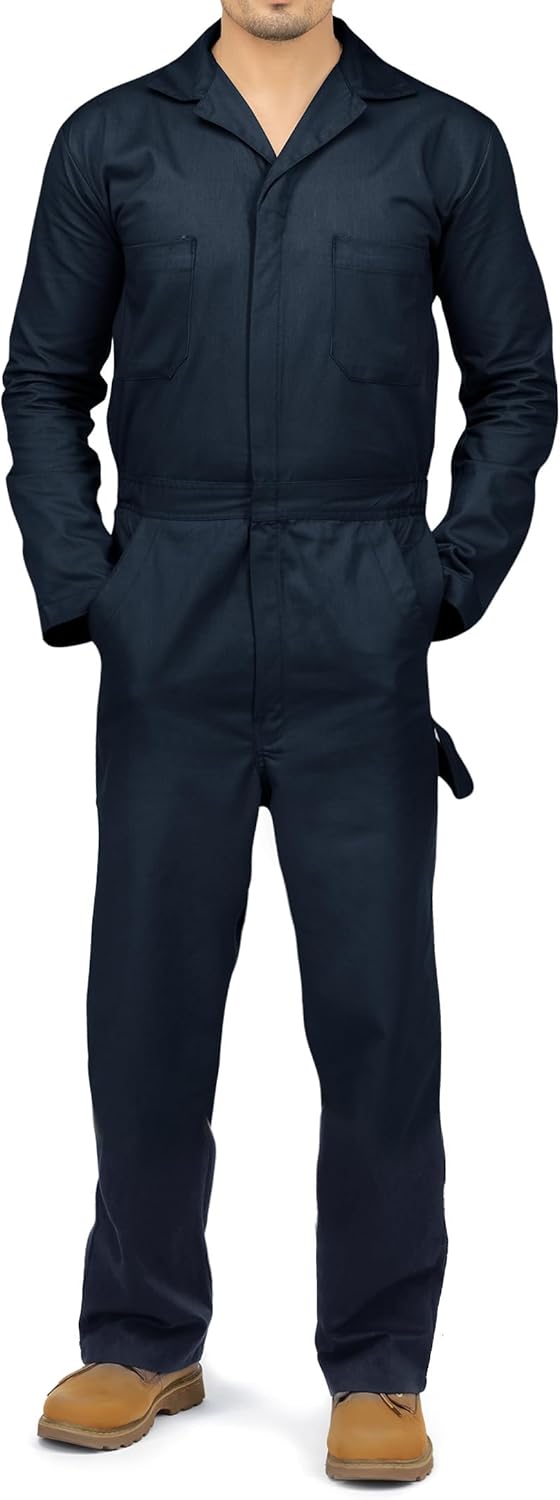 NY Threads Mens Twill Coverall for Ultimate Work Utility Wear
