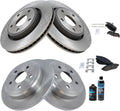 TRQ Brake Pad & Rotor Kit for 2006-2010 Jeep Commander