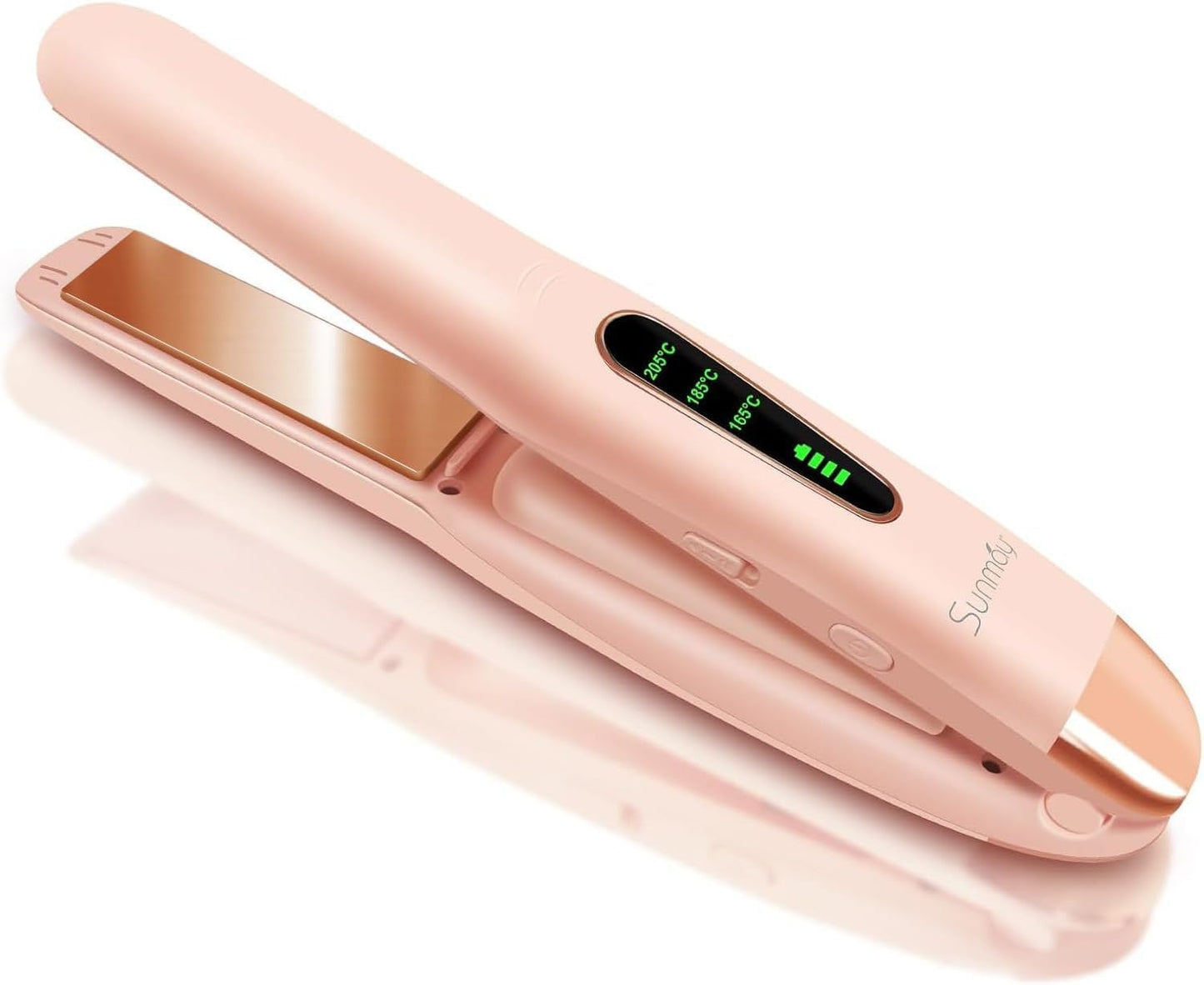 SUNMAY Cordless Hair Straightener for Travel and Styling