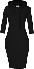 MISSKY Womens Casual Hoodie Dress for Every Occasion