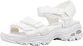 Skechers D'lites Fresh Catch Wedge Sandals - Sporty Comfort