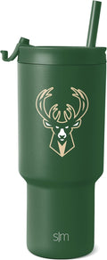Officially Licensed Milwaukee Bucks 30oz Tumbler - Insulated Travel