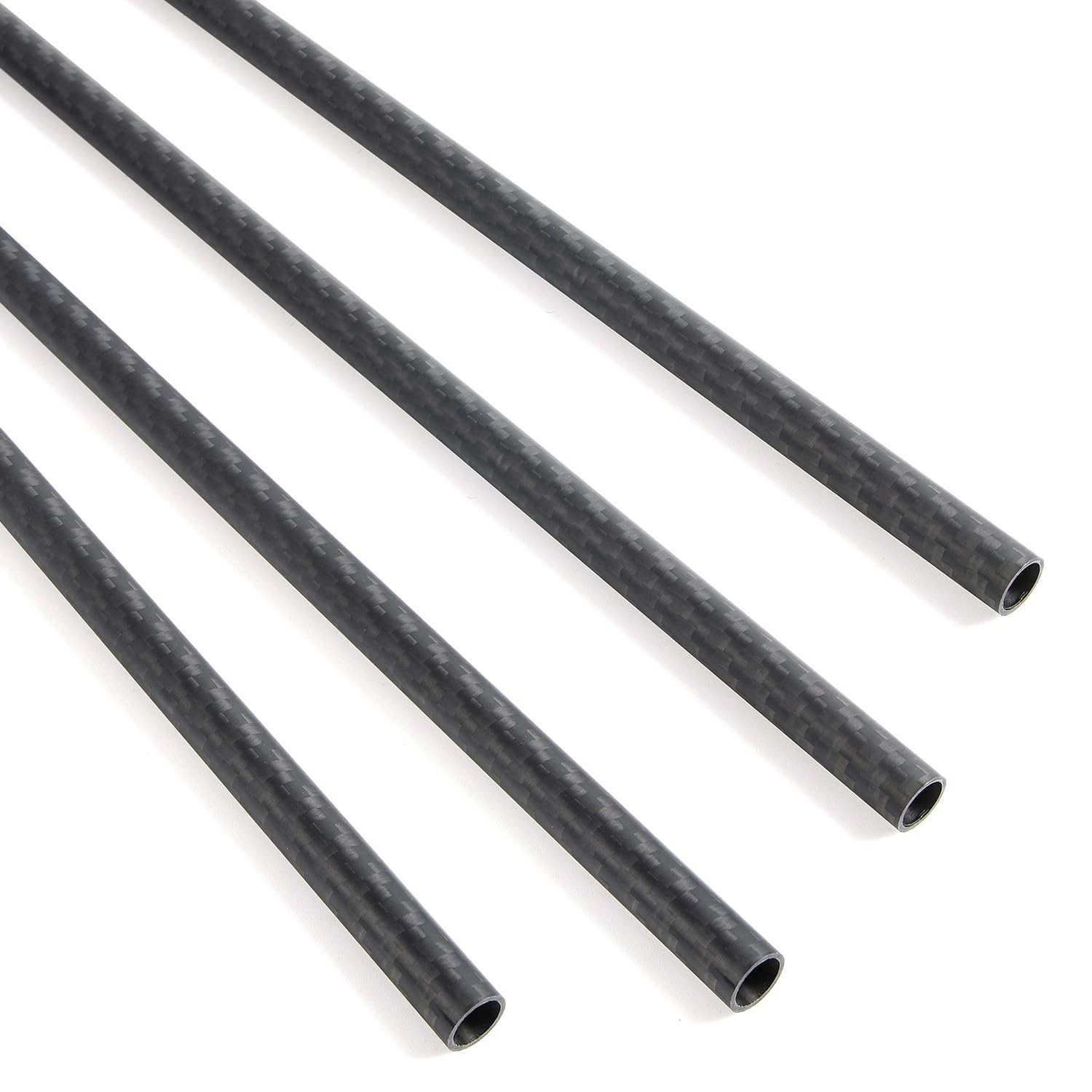 4pcs 600MM Length Carbon Fiber Tube for Lightweight Strength