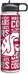 NCAA 22oz Steel Tumbler with Lid for Hot and Cold Drinks