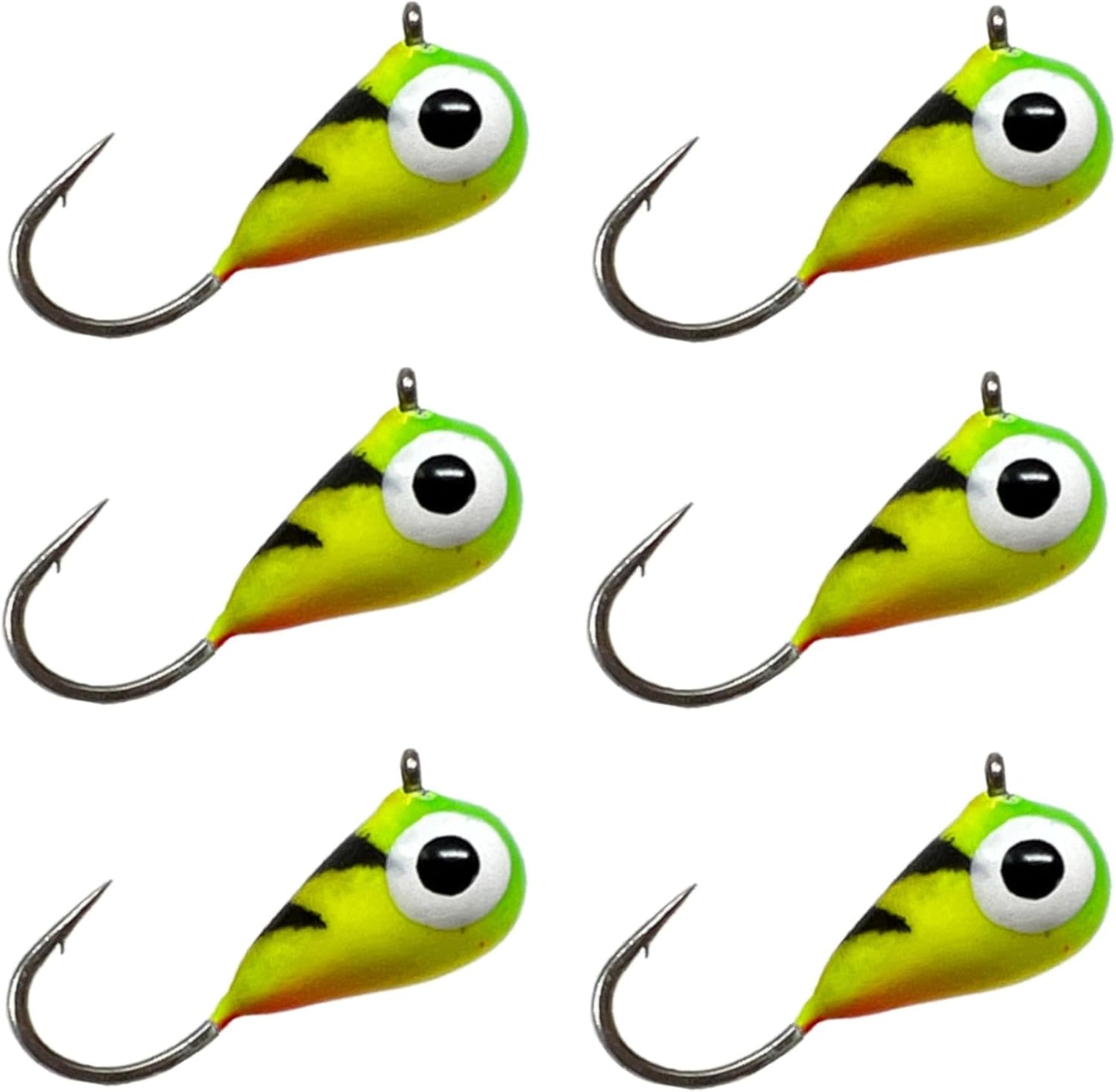 Ultra Sensitive Glow Ice Fishing Jigs