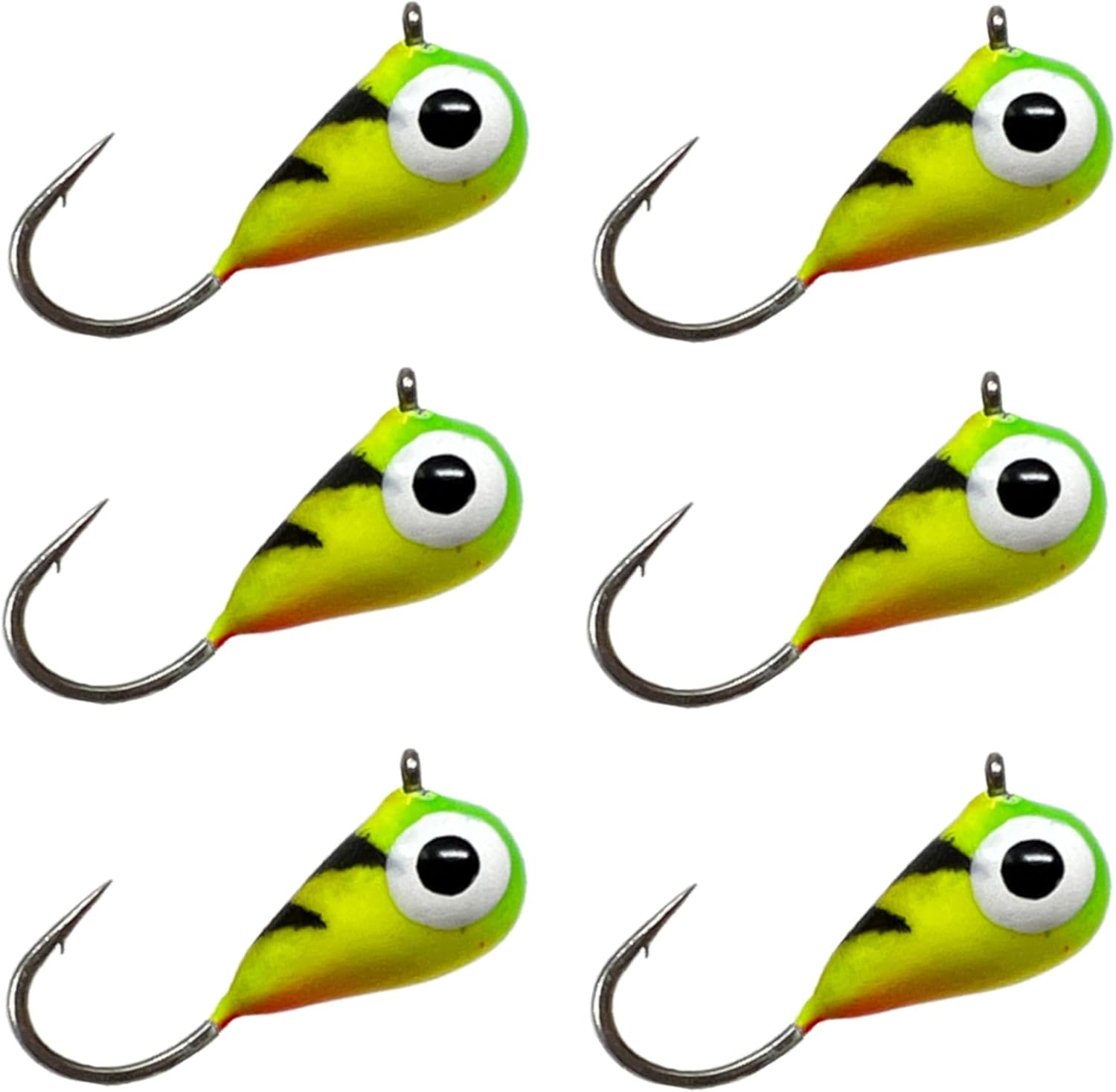 Ultra Sensitive Glow Ice Fishing Jigs
