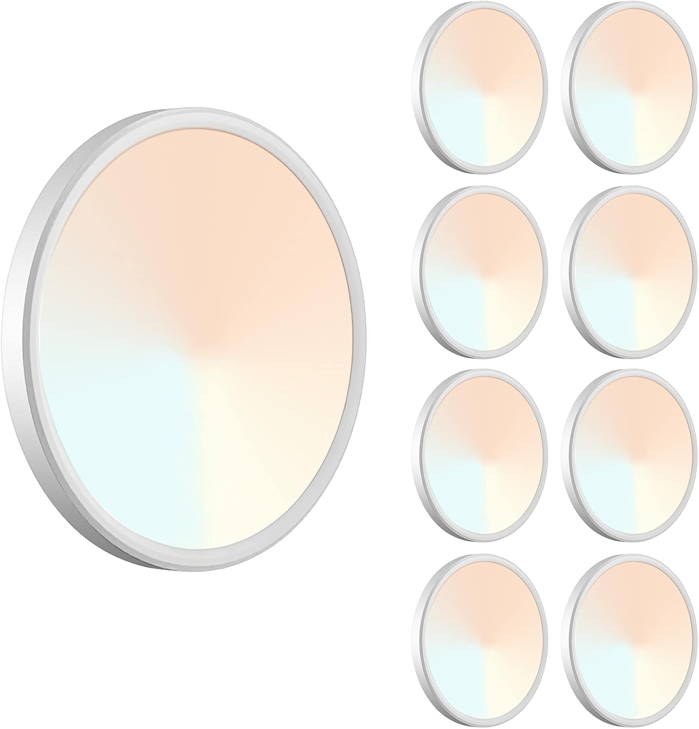 LED Ceiling Light 9 Inch Dimmable Flush Mount for Home Use