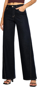 Sidefeel Women's High Waisted Wide Leg Jeans for Fall 2025