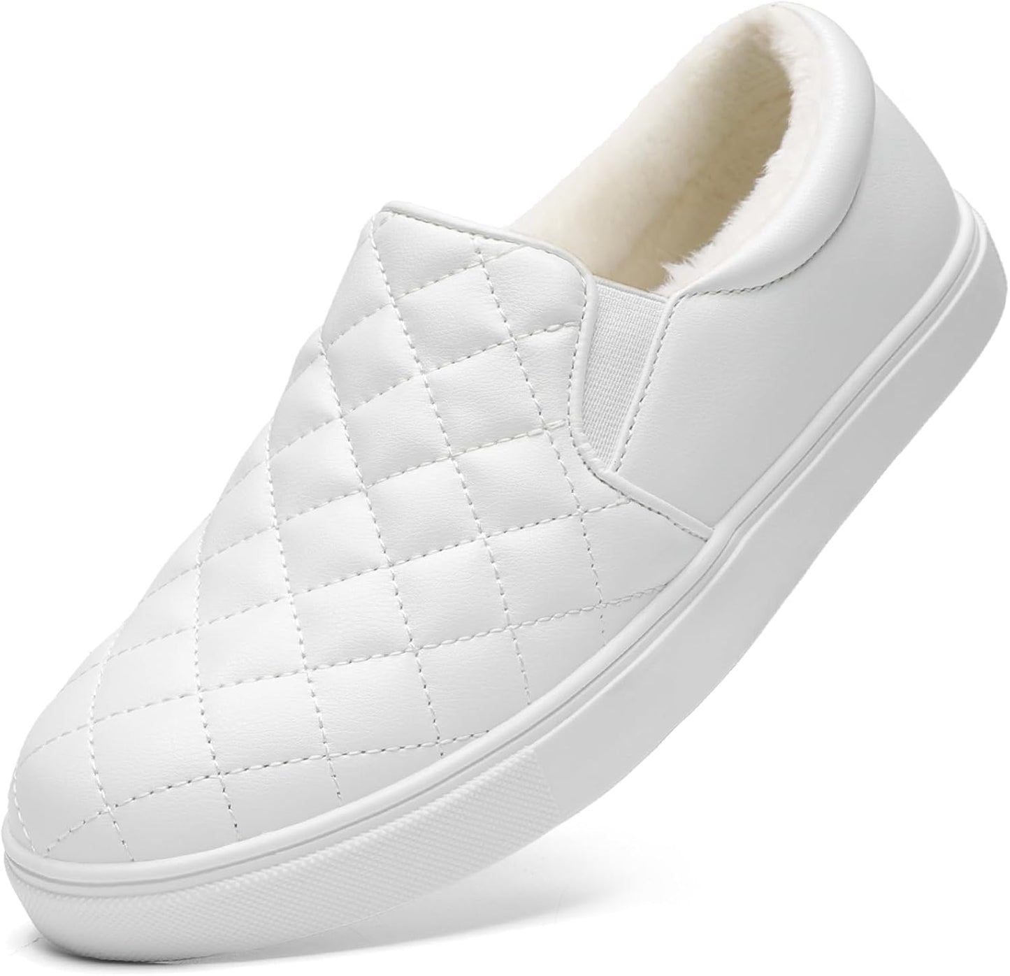 STQ Loafers for Women: Comfort Memory Foam Slip On Sneakers