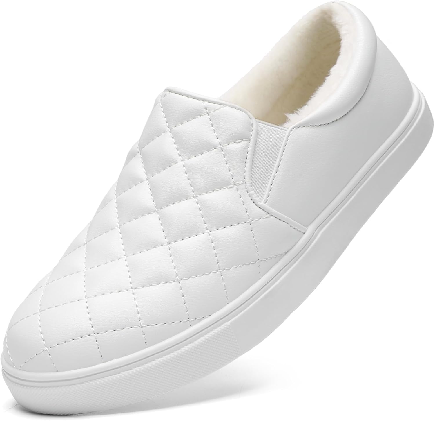 STQ Loafers for Women: Comfort Memory Foam Slip On Sneakers