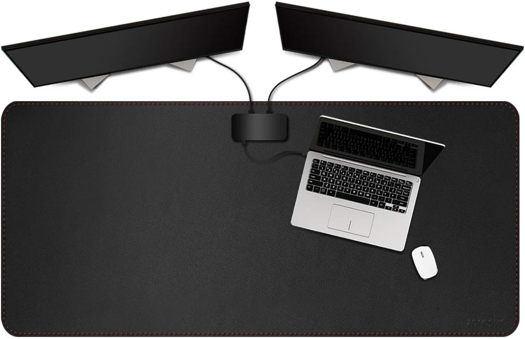 Large Gaming Mouse Pad with Waterproof Surface and Non-Slip Base