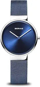 BERING Unisex Analogue Quartz Watch with Stainless Steel Design