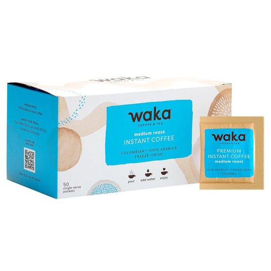 Waka Instant Coffee - 100% Arabica Colombian Medium Roast