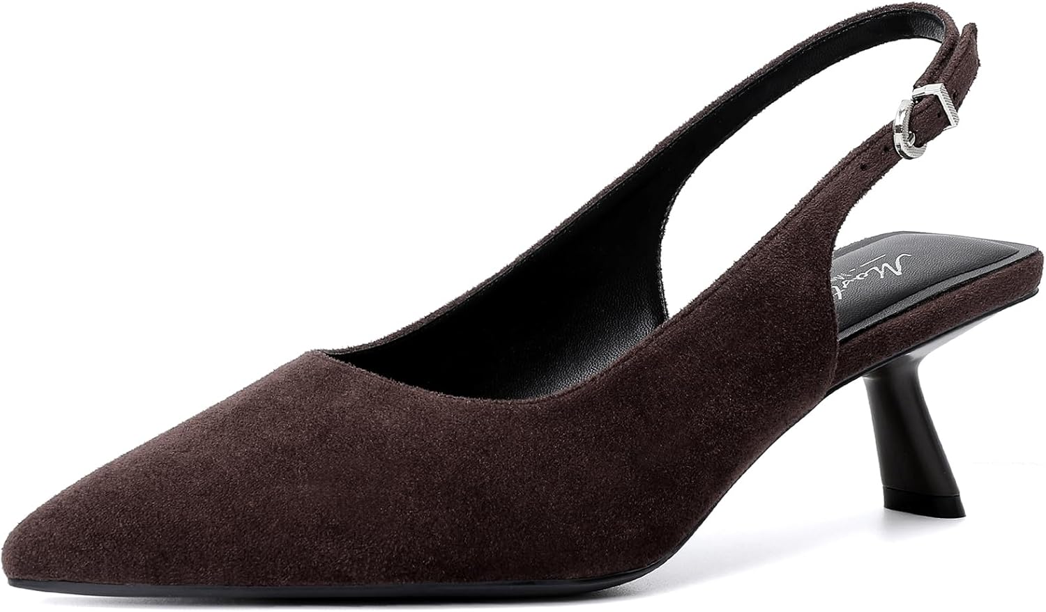 Mostrin Kitten Heels for Women: Stylish Slingback Pumps