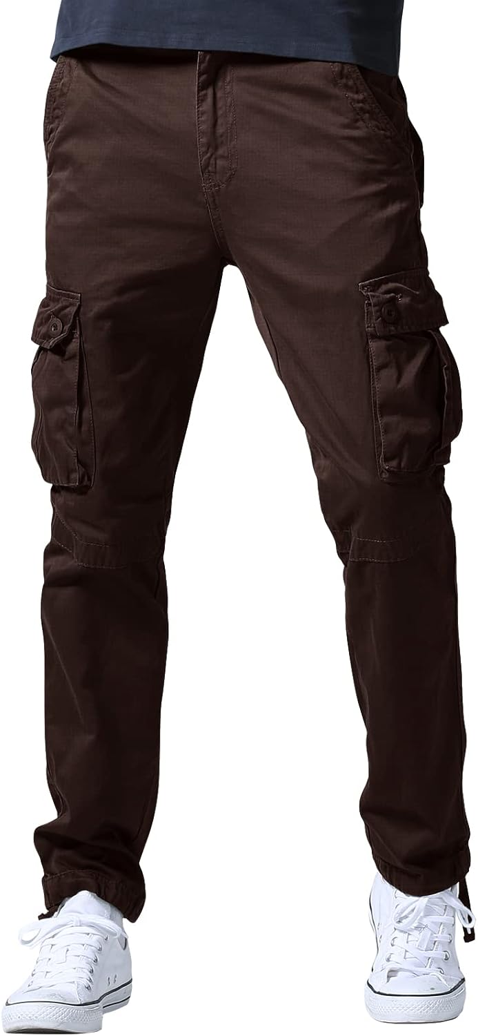 Match Men's Casual Wild Cargo Pants for Outdoor Adventures