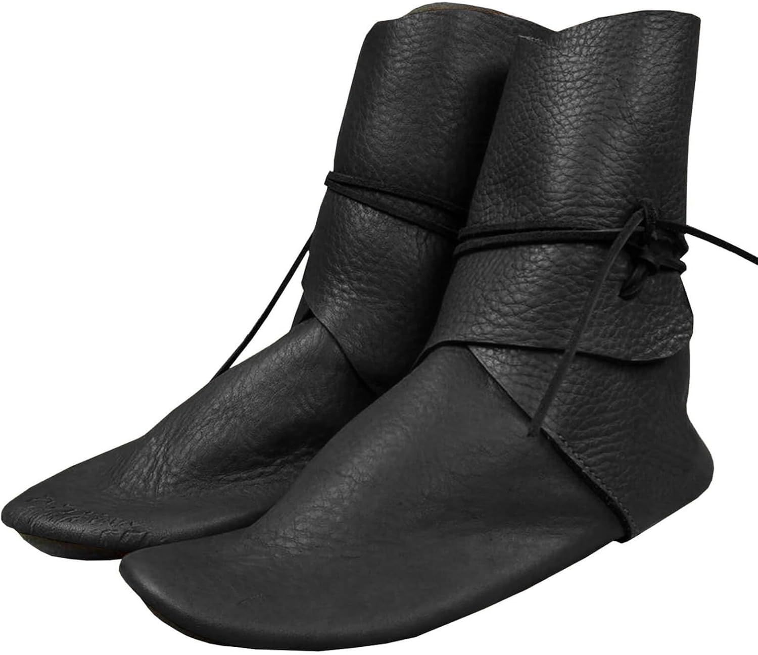 Syktkmx Mens Renaissance Boots for Medieval Cosplay and More