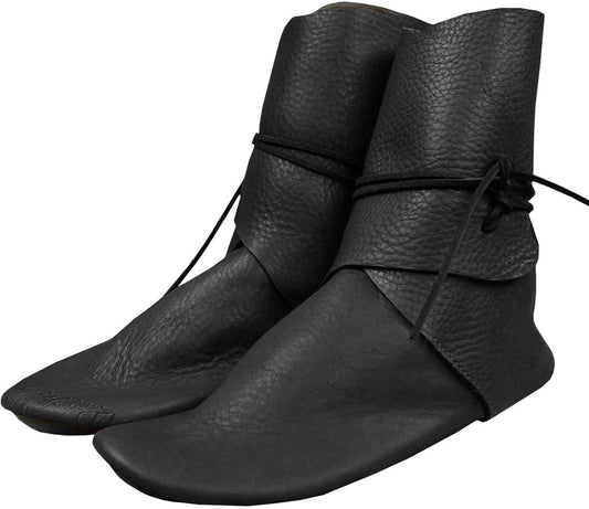 Syktkmx Mens Renaissance Boots for Medieval Cosplay and More