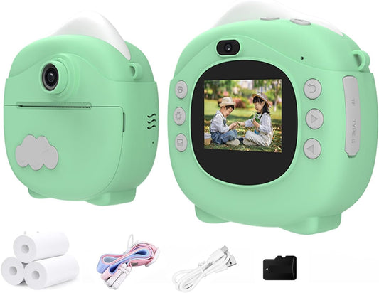 Capture Memories Instantly: Lonfu Kids Print Camera Set