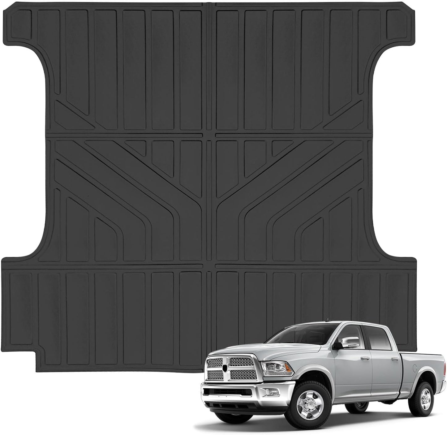 Trunk Bed Mat for Ram 1500 2019-2025 5.7FT Short Bed Liner