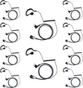 CLS 1110 G Shape Earpiece with Mic PTT for Motorola CP Radios