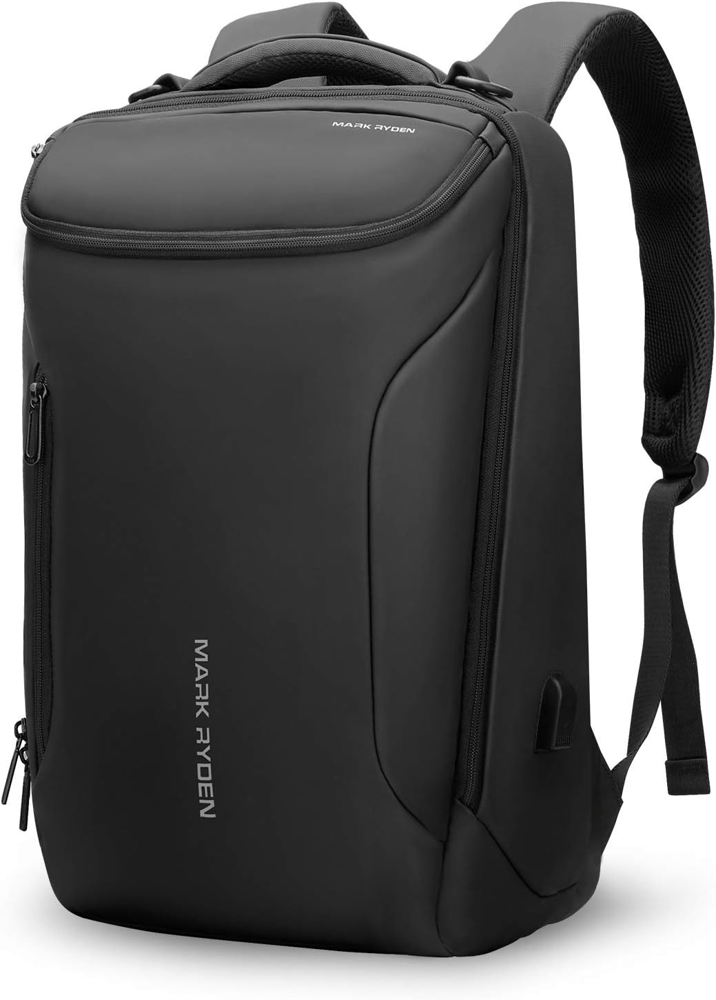 Muzee Business Backpack: Waterproof Travel Bag for 17.3In Laptops