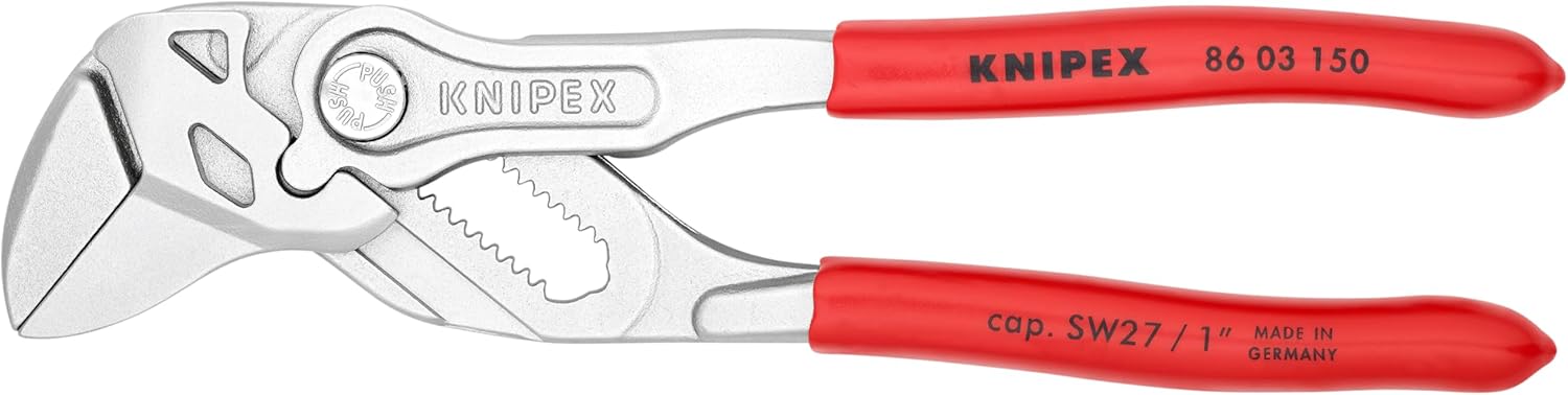 KNIPEX 86 03 150 Pliers Wrench: Compact 6-Inch Multi Tool