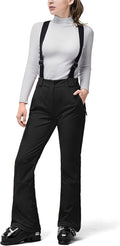 33,000ft Womens Snow Bibs Waterproof Insulated Ski Pants - Warm & Dry