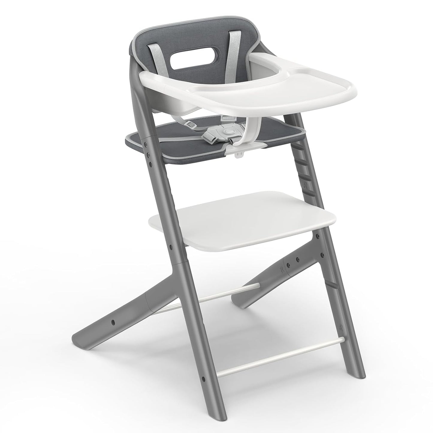 3-in-1 Adjustable High Chair: Convertible & Secure Design