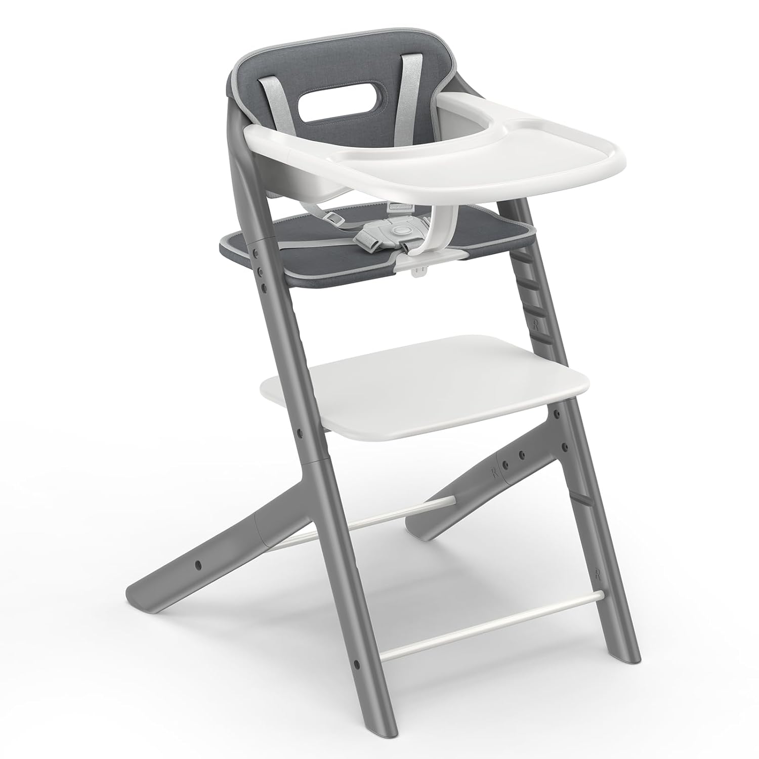 3-in-1 Adjustable High Chair: Convertible & Secure Design