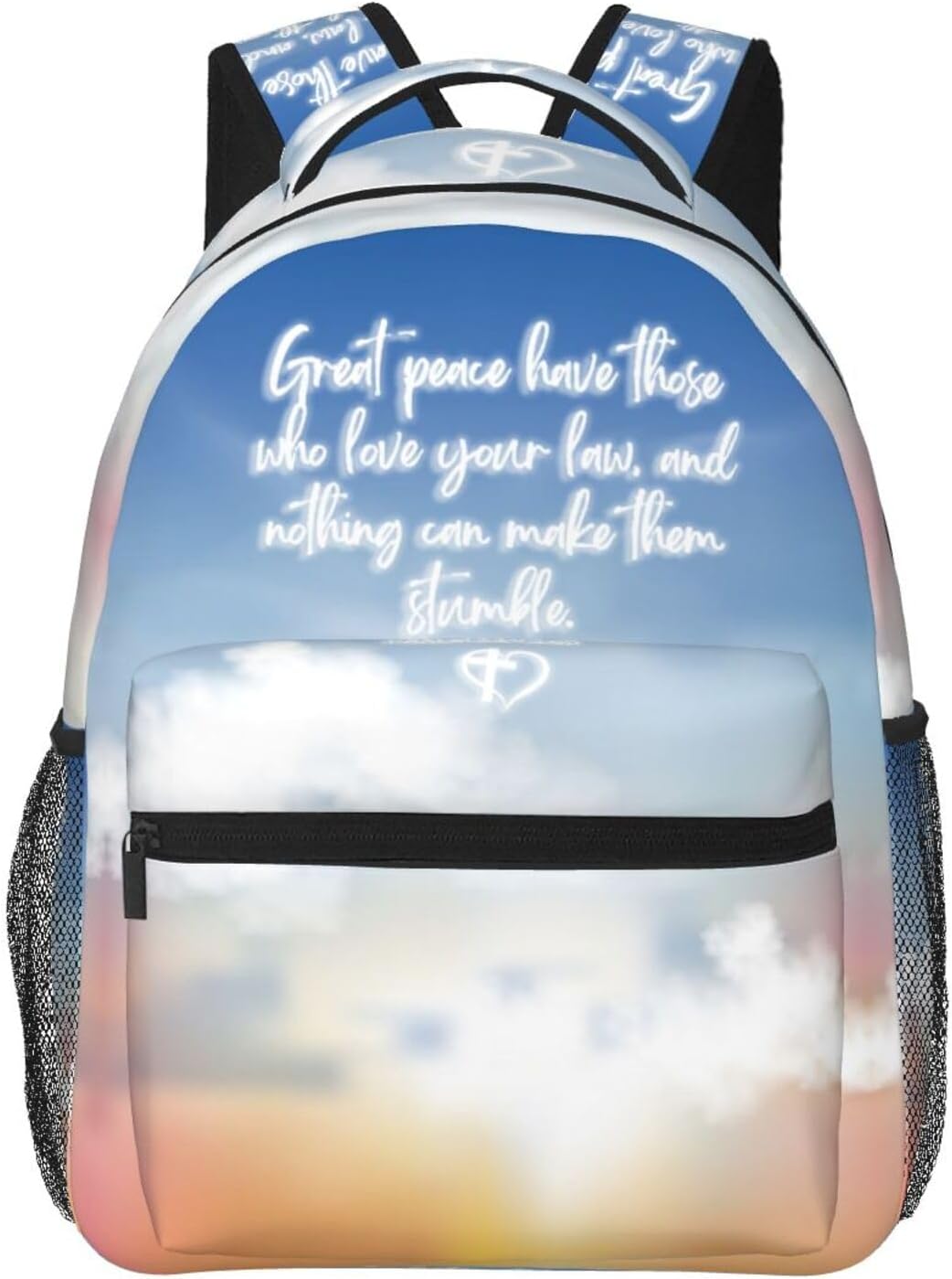 Jesus Bible Backpack for Travel and Daily Use - Versatile Design
