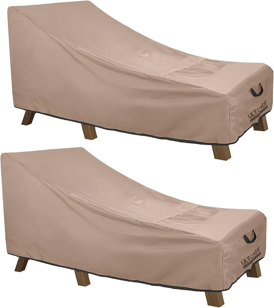ULTCOVER Waterproof Patio Lounge Chair Cover for Outdoor Use