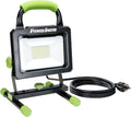 7000 Lumen Portable LED Work Light with Metal Stand - Bright Job Site
