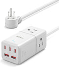 NENJI 75W GaN USB-C Super Fast Charging Station - Compact 8-in-1