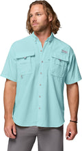 Columbia Men's PFG Bahama II Short Sleeve Shirt - Sun Protection full