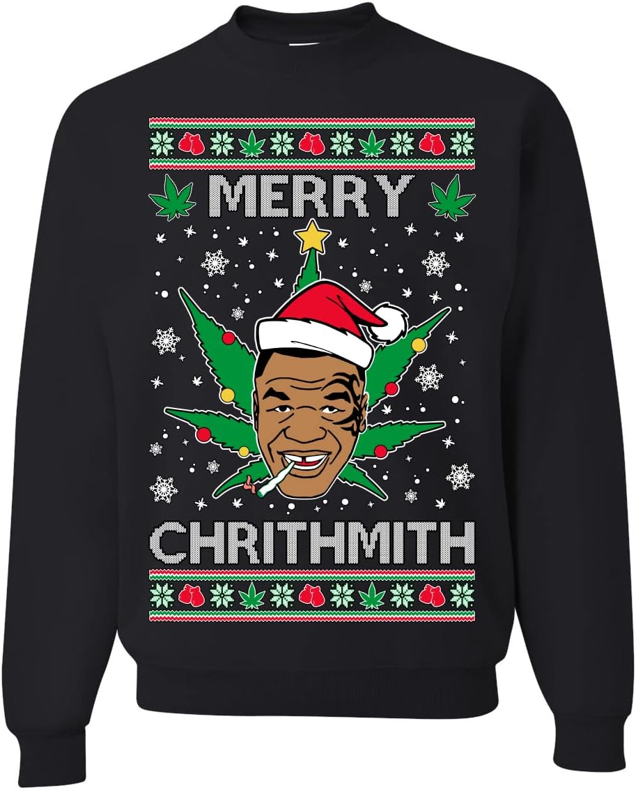 Wild Bobby Merry Chrithmith Ugly Christmas Sweater for Everyone