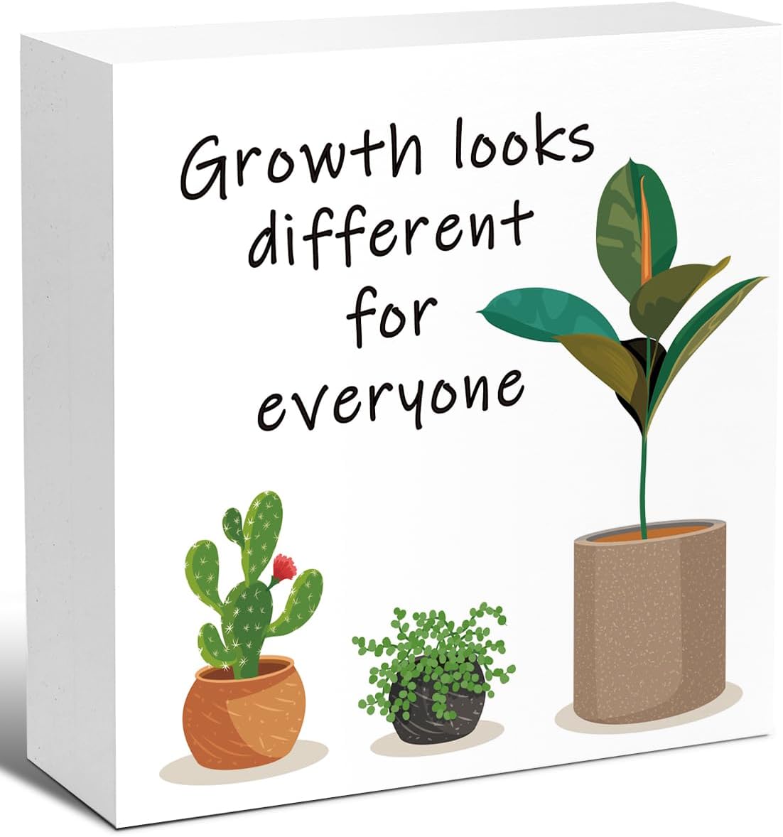 Luxury Growth Wood Sign by LVQHI