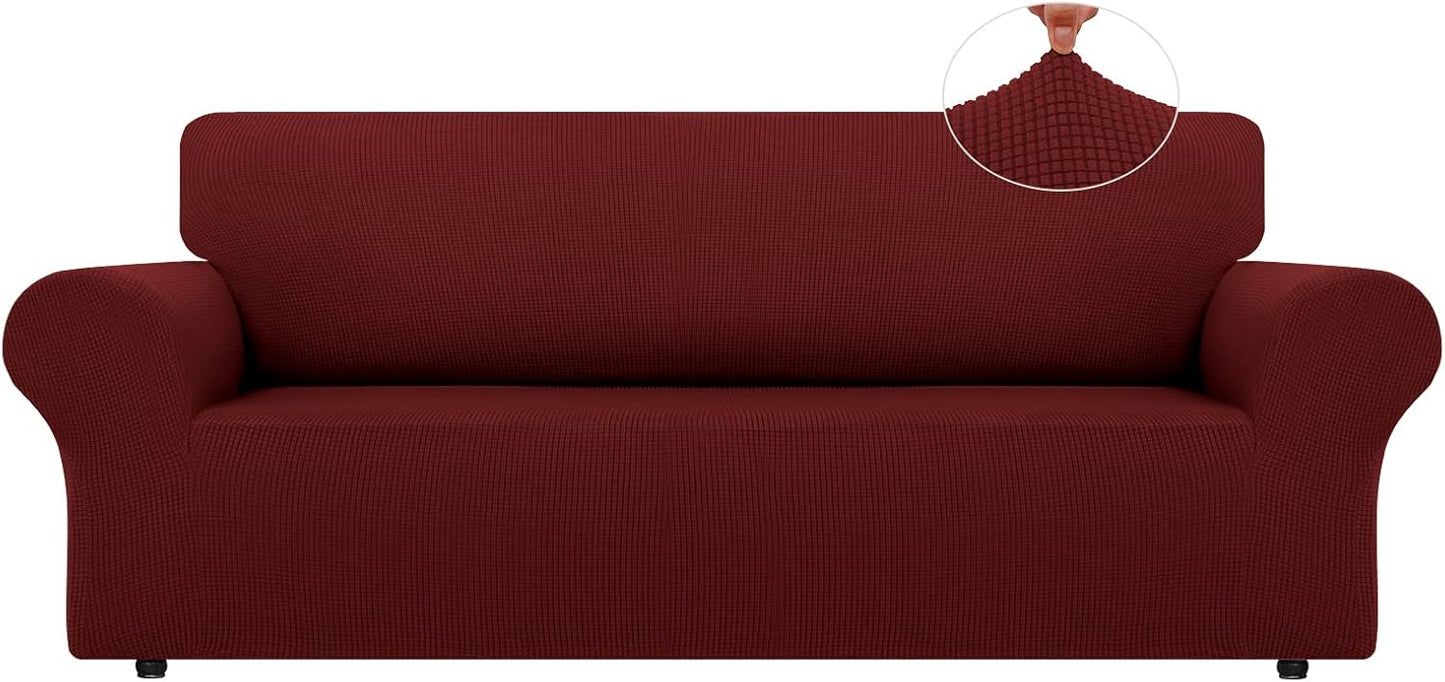 LURKA Stretch Oversized Sofa Slipcovers for 3 Cushion Couch
