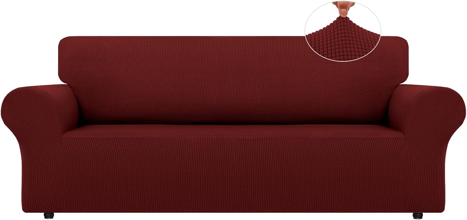 LURKA Stretch Oversized Sofa Slipcovers for 3 Cushion Couch