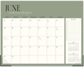 Guasslee Desk Calendar 2025-2026 19-Month School Year Planner